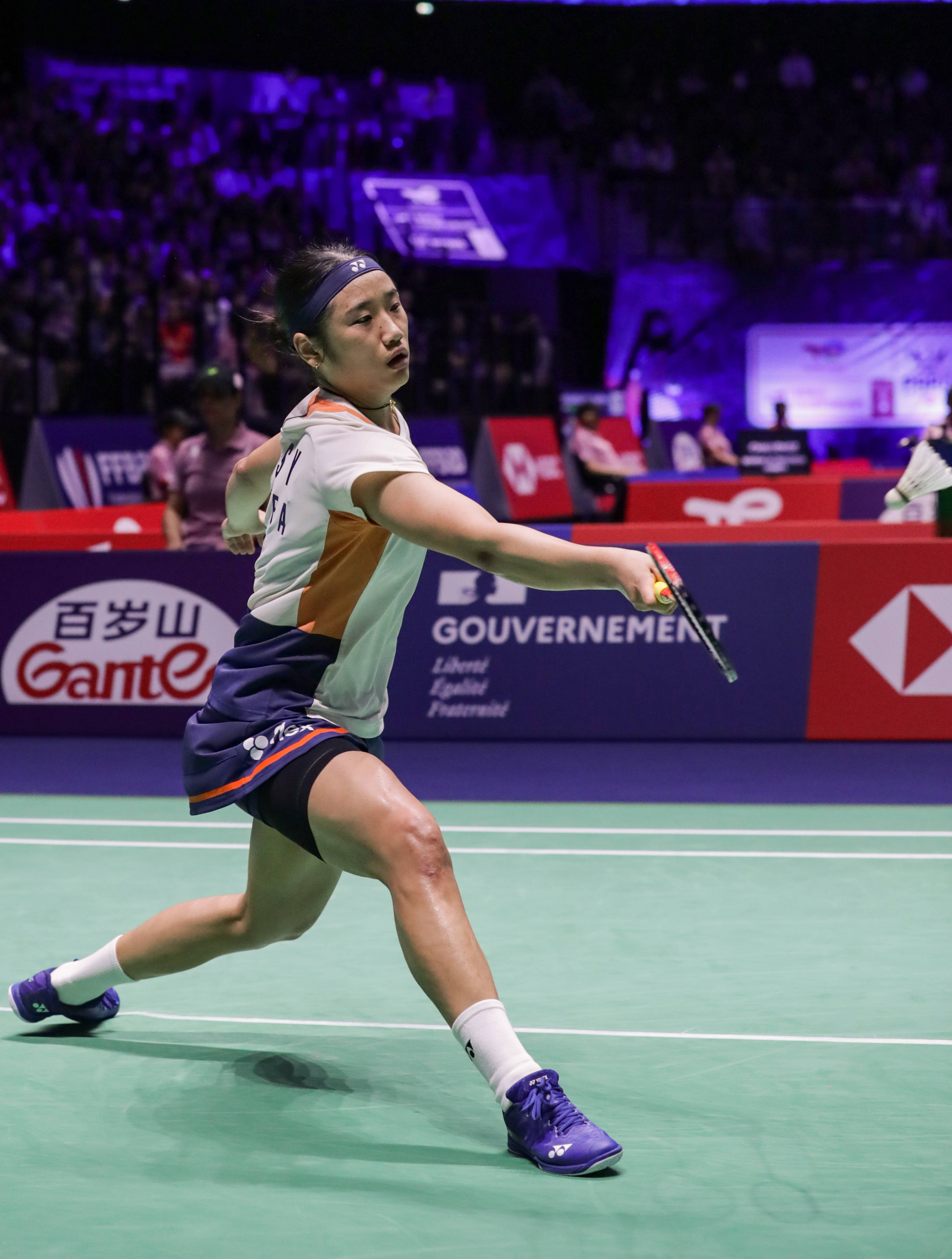 （体育）羽毛球——世锦赛：安洗莹晋级八强