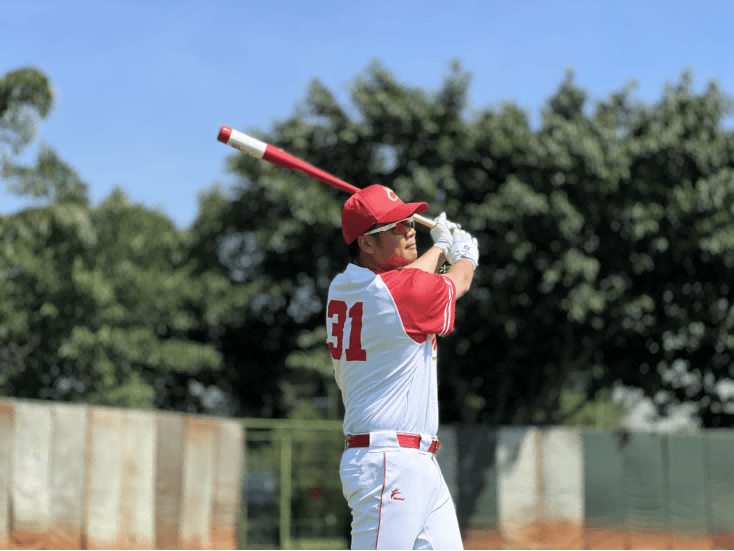 中国U18棒球队在四川攀西亚高原体育训练基地备战世界杯