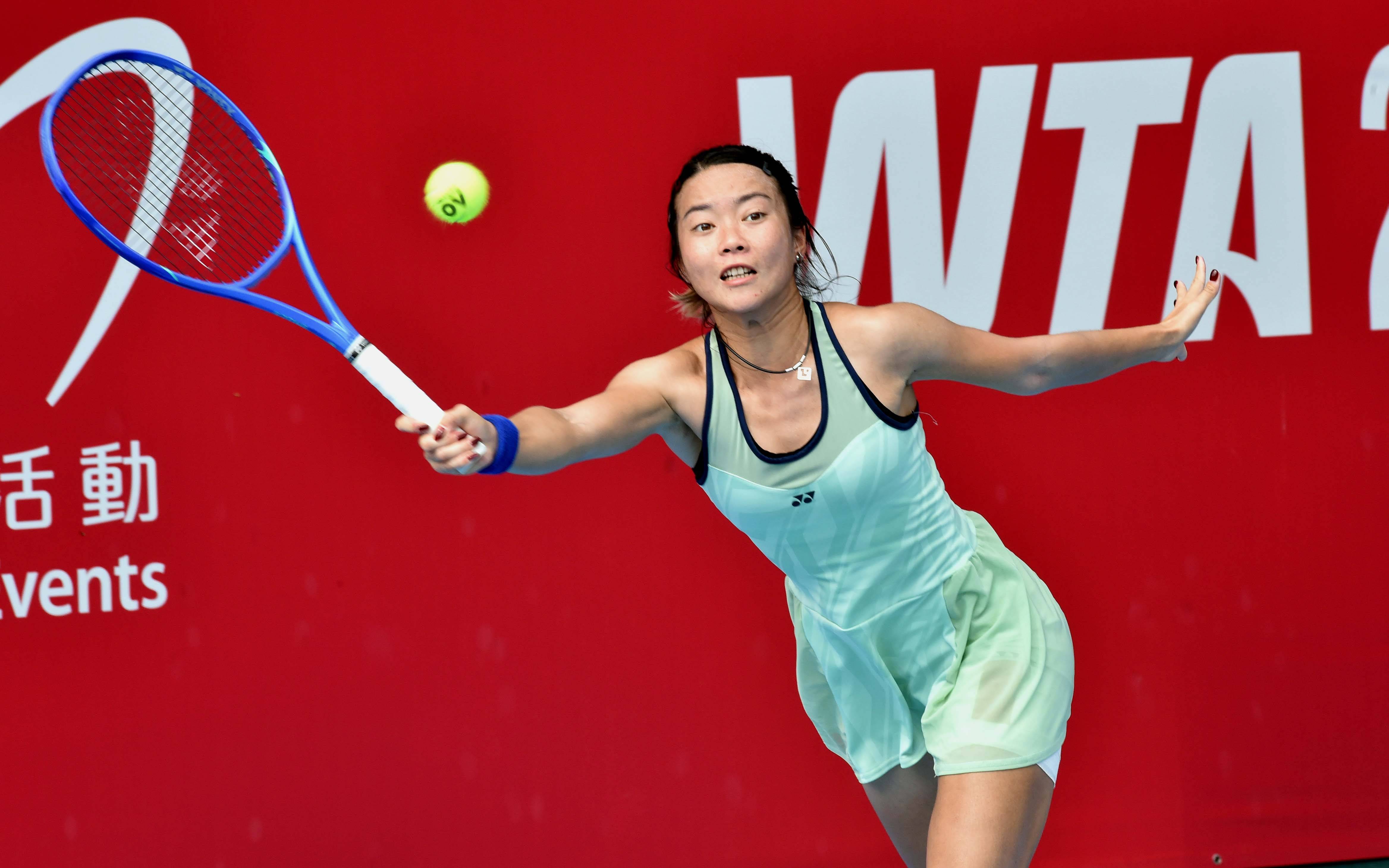 （体育）香港网球公开赛：资格赛赛况